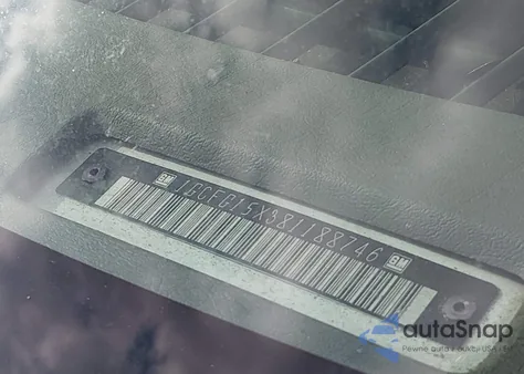 2008 Chevrolet Express Work Van z USA, uszkodzony, nr VIN 1GCFG15X381188746